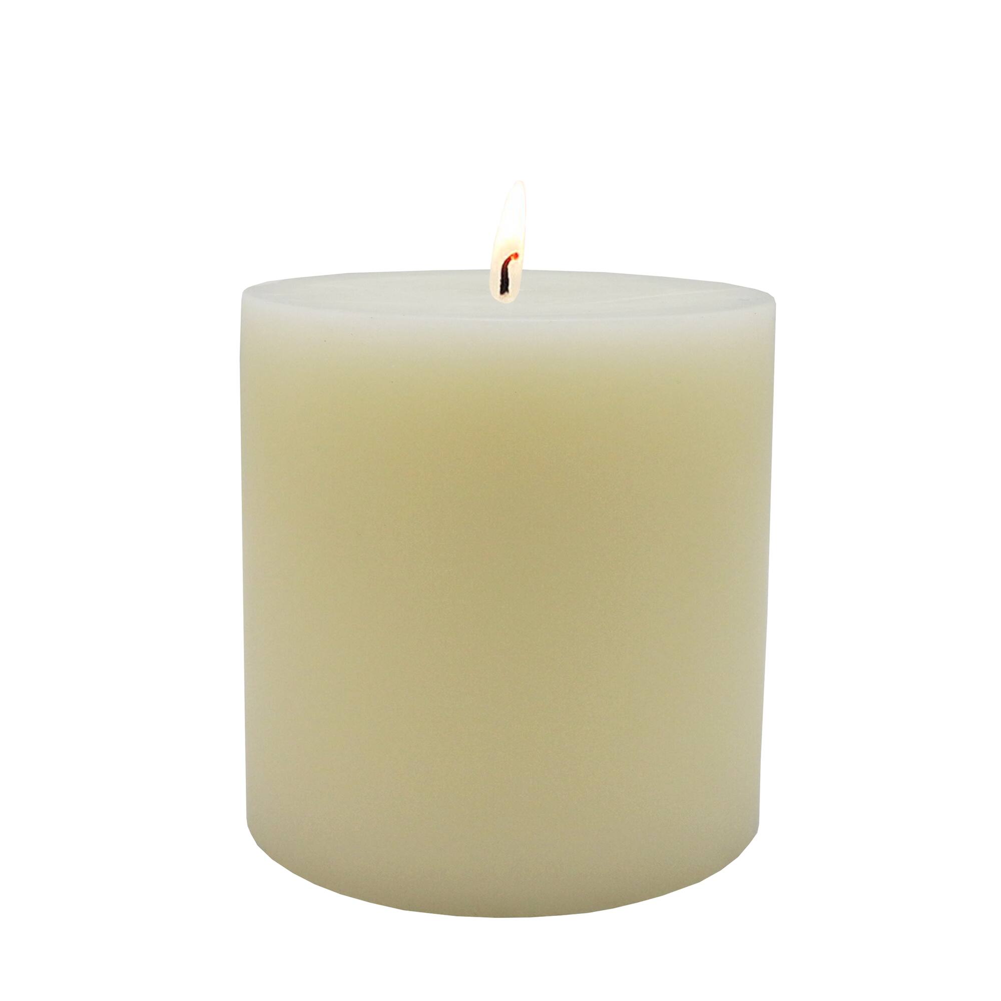 4" x 4" Ivory Pillar Candle by Ashland®